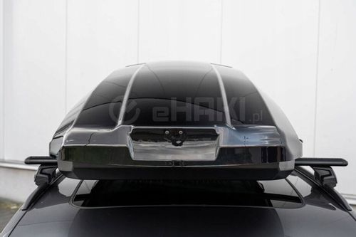 BAGAŻNIK DACHOWY BOX BOKS KUFER HAKR ETERNAL 600 Litrów CZARNY POŁYSK na Arena.pl