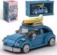 Klocki konstrukcyjne model VW Beetle – 347 el. samochód gablota (347PCS)