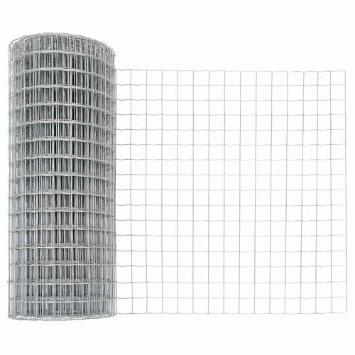 Ogrodzenie z słupkami Srebrny 0.6 x 25 m Stal na Arena.pl