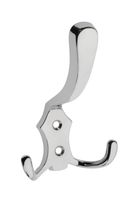 wieszak odlewany w kolorze chrom kapelusz - v-wza0k2401m