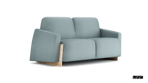 Sofa Bao 160 cm szara D2 na Arena.pl