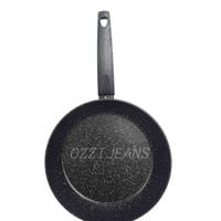 Patelnia GRANITOWA 22cm Patelnia NA INDUKCJĘ 5x SZYBSZY CZAS NAGRZEWANIA