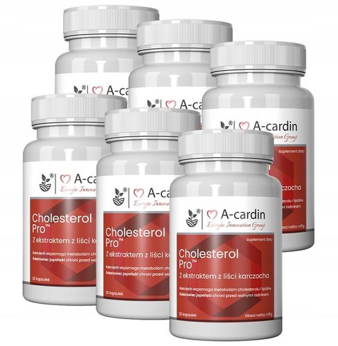A-cardin Pro Cholesterol Serce karczoch acardin a cardin kapsułki 30 szt. na Arena.pl