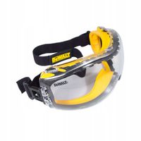 DEWALT GOGLE OCHRONNE, OKULARY PRZECIWODPRYSKOWE NIE PARUJĄ, UV DPG82-11D