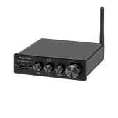 Wzmacniacz stereo Bluetooth 5.1 aptX HD 2x100W pilot Kruger&Matz A20