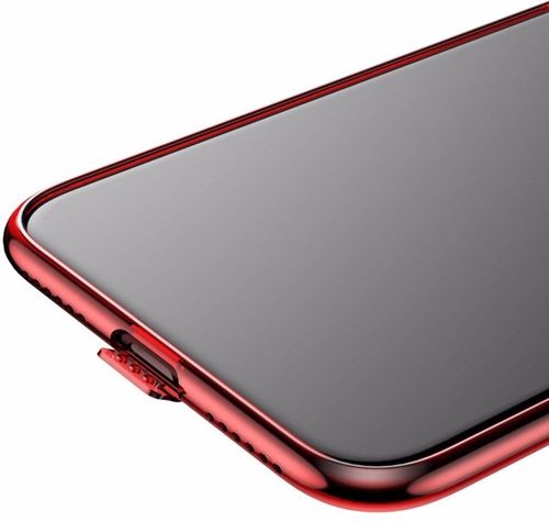 Etui Baseus Simple Series Case do smartfona iPhone X / XS, czerwone na Arena.pl