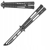 Butterfly nóż motylkowy treningowy składany Joker Black Balisong JKR0825