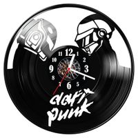 Zegar ścienny z płyty winylowej Daft punk 1199.14