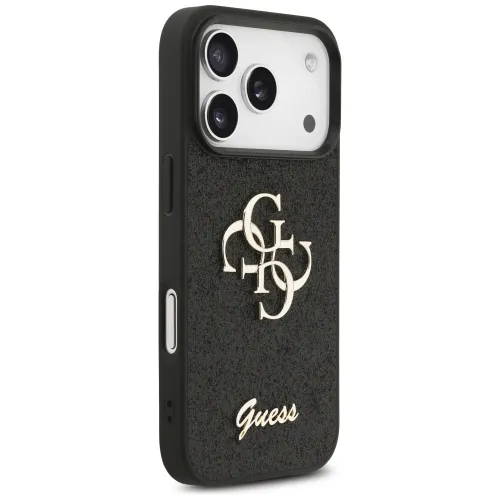 etui guess fixed glitter big 4g na iphone 17 pro - czarne na Arena.pl
