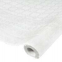 OBRUS W ROLCE BIAŁY PAPIEROWY ŚLUB WESELE KOMUNIA IHS 120 X 800 CM