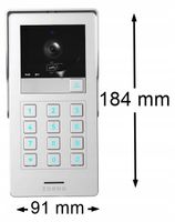 ORNO GAYD, wideodomofon, 8", Wi-Fi, ekran dotykowy, Full HD, RFID, szyfr.