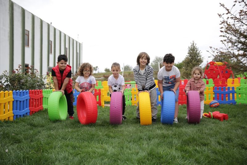 opona plastikowa - niebieski zdjęcie 3