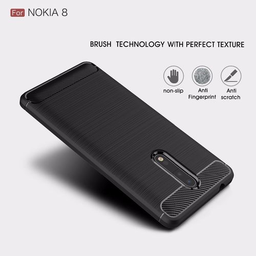 PANCERNE Etui KARBON Case Nokia 8 + SZKŁO na Arena.pl