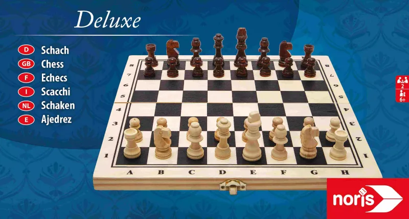 Gra Szachy Drew Deluxe Simba pudełko zdjęcie 1