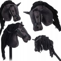 GŁOWA KONIA NA KIJU HOBBY HORSE DŹWIĘK PLUSZOWY MEGADIDI