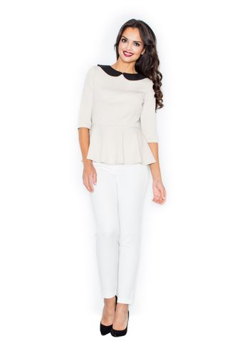 Bluzka M161 Beż L na Arena.pl