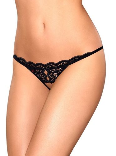 Otwarte Stringi Damskie - Obsessive 831-THC-1 S/M na Arena.pl