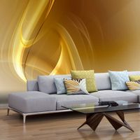 Fototapeta - Gold fractal background 300x231