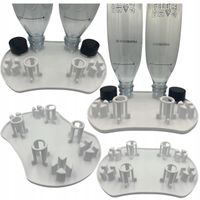 Ociekacz Na 4 Cztery Butelki Do Saturatora SODASTREAM Stojak Biały