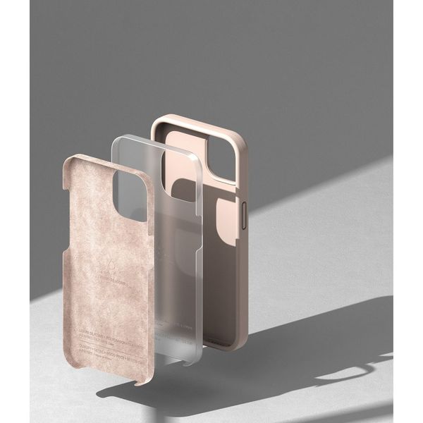 ringke silicone iphone 14 plus / 15 plus pink sand zdjęcie 6