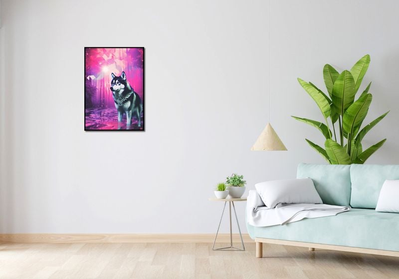 Plakat 50x70cm Wilczy Duch zdjęcie 4