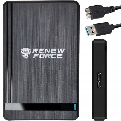 Kieszeń Na Dysk HDD Obudowa Dysku Twardego SSD 2,5'' SATA do 5 Gbps USB 3.0 na Arena.pl