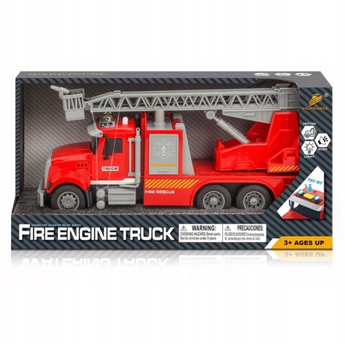 WÓZ STRAŻACKI STRAŻ POŻARNA STRZELA WODĄ ZE ŚWIATŁEM I DŹWIĘKIEM Z NAPĘDEM na Arena.pl