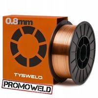 Drut spawalniczy TYSWELD SG2 0.8mm 5kg MIG MAG miedziowany
