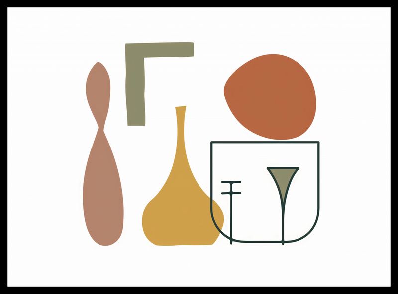 Plakat 55x40cm Naczynia zdjęcie 2