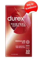 durex feel thin prezerwatywy 10 szt. - wyjątkowo cienkie i wytrzymałe