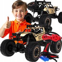 SAMOCHÓD AUTO RC AKUMULATOR TERENOWY ROCK Crawler 4x4 Sterowany Pilot DUŻY