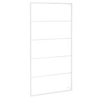 Stojak na ręcznik, biały, 60x10x116 cm, stalowy