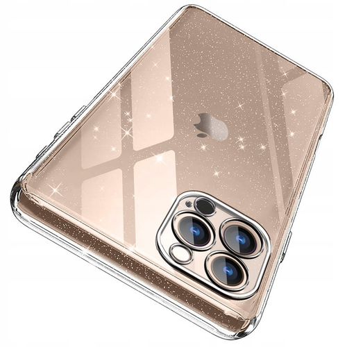 Etui do iPhone 16 Pro SILIKONOWE BROKAT clear CASE + SZKŁO OCHRONNE 9H na Arena.pl