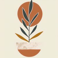 Plakat 50x50cm Ograniczna Symetria