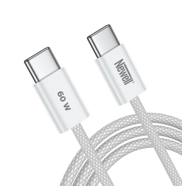 Kabel Newell USB-C - USB-C 60 W- 2 m, biały zdjęcie 5