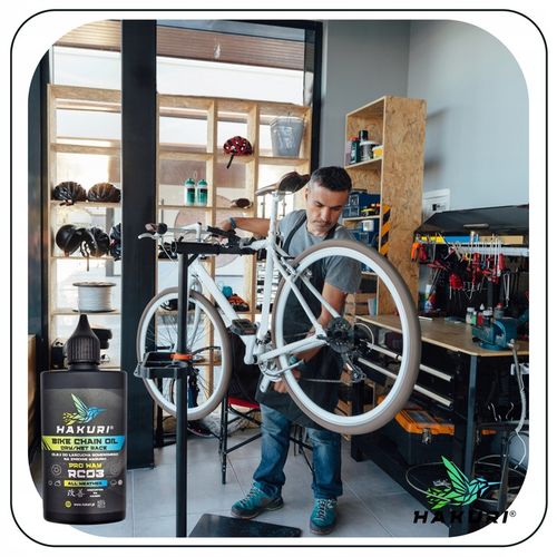 SMAR do ŁAŃCUCHA rowerowego ZESTAW warunki SUCHE MOKRE ZMIENNE + 4 Szczotki na Arena.pl