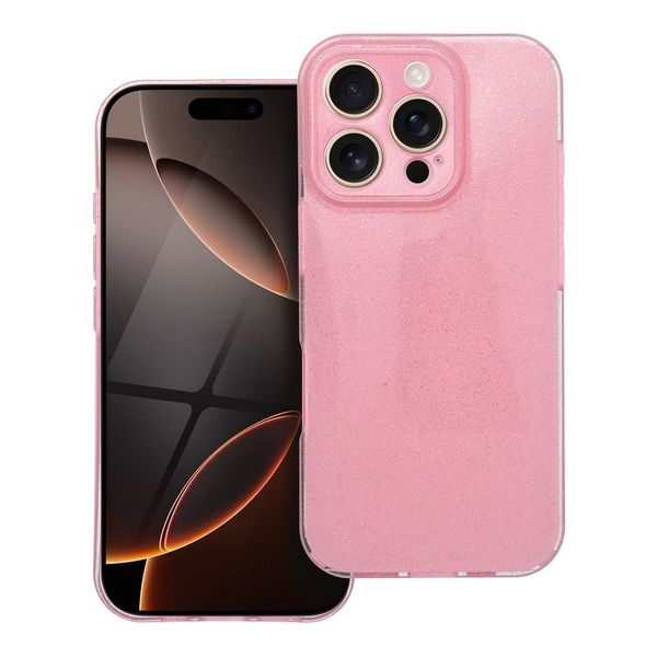 Futerał CLEAR CASE 2 mm BLINK do IPHONE 16 Pro różowy zdjęcie 1