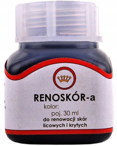 CZARNY 58 RENOSKÓR FARBA DO RENOWACJI SKÓRY LICOWYCH KRYTYCH LAKIER na Arena.pl