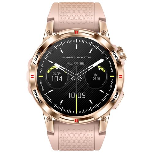 SMARTWATCH DAMSKI Z GPS MENU PL AMOLED 400mAh ROZMOWY CIŚNIENIE PULS SPORT na Arena.pl