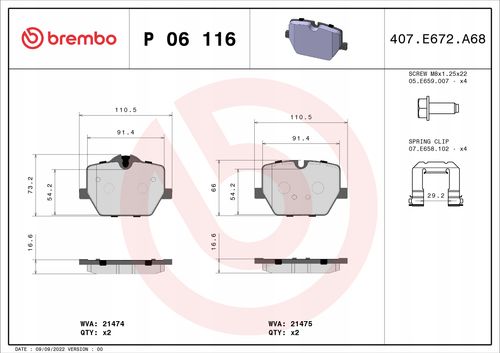 KLOCKI HAM TYL BREMBO na Arena.pl