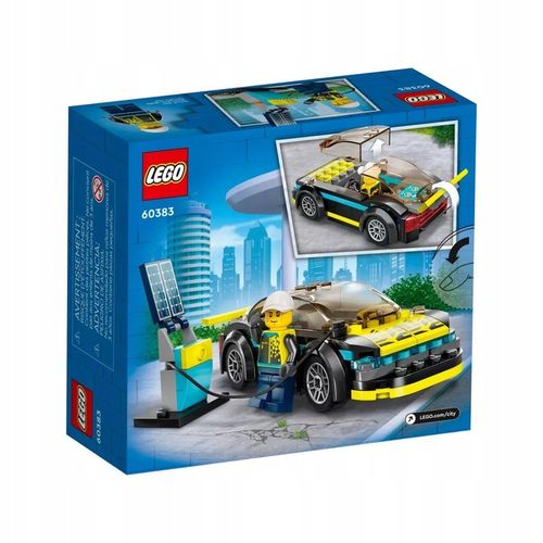 LEGO CITY 5+ AUTO ELEKTRYCZNY SAMOCHÓD SPORTOWY 60383 na Arena.pl