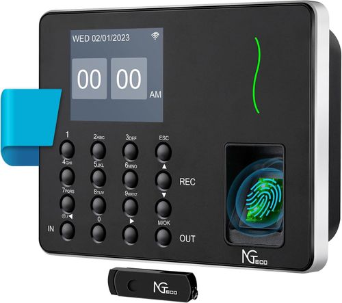 NIEKOMPLETNY Urządzenie do kontroli obecności NGTeco WiFi o 50 użytkowników na Arena.pl