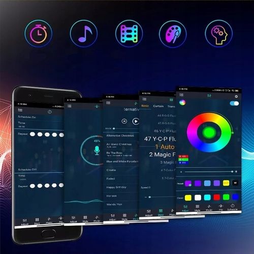 LAMPA STOJĄCA PODŁOGOWA NAROŻNIKOWA LED NAROŻNA 3D LAMPKA NOCNA DO SYPIALNI na Arena.pl
