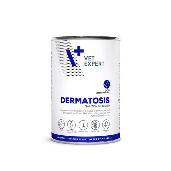 VETEXPERT Veterinary Diet Dermatosis 400g zdjęcie 1