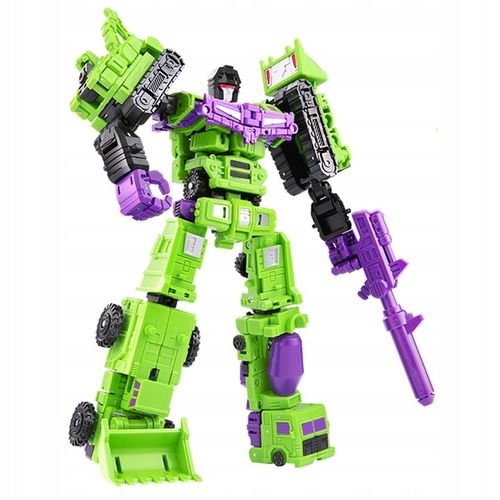 SAMOCHOD ROBOT AUTO ZABAWKA 6w1 TRANSFORMOWALNE FIGURKI POJAZD INŻYNIERYJNY na Arena.pl