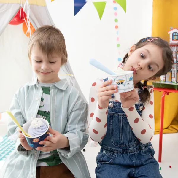 Kubek do lodów Auta 6szt zdjęcie 13