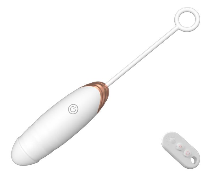 Vibrating Silicone Love Egg Usb 7 Vibration And Thrust Functions / Remote zdjęcie 1