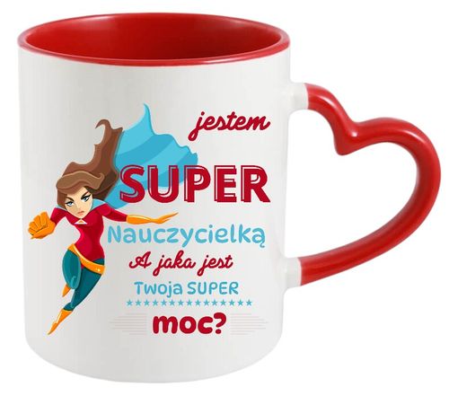 KUBEK Z NADRUKIEM PREZENT DZIEŃ NAUCZYCIELA WYCHOWAWCZYNI NAUCZYCIELKI na Arena.pl