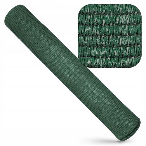 SIATKA CIENIUJĄCA 1,5x25m MASKUJĄCA 95% OSŁONA MATA NA OGRODZENIE PŁOT na Arena.pl