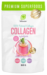 Hydrolizat kolagenu 100% Natural Collagen 60g Intenson